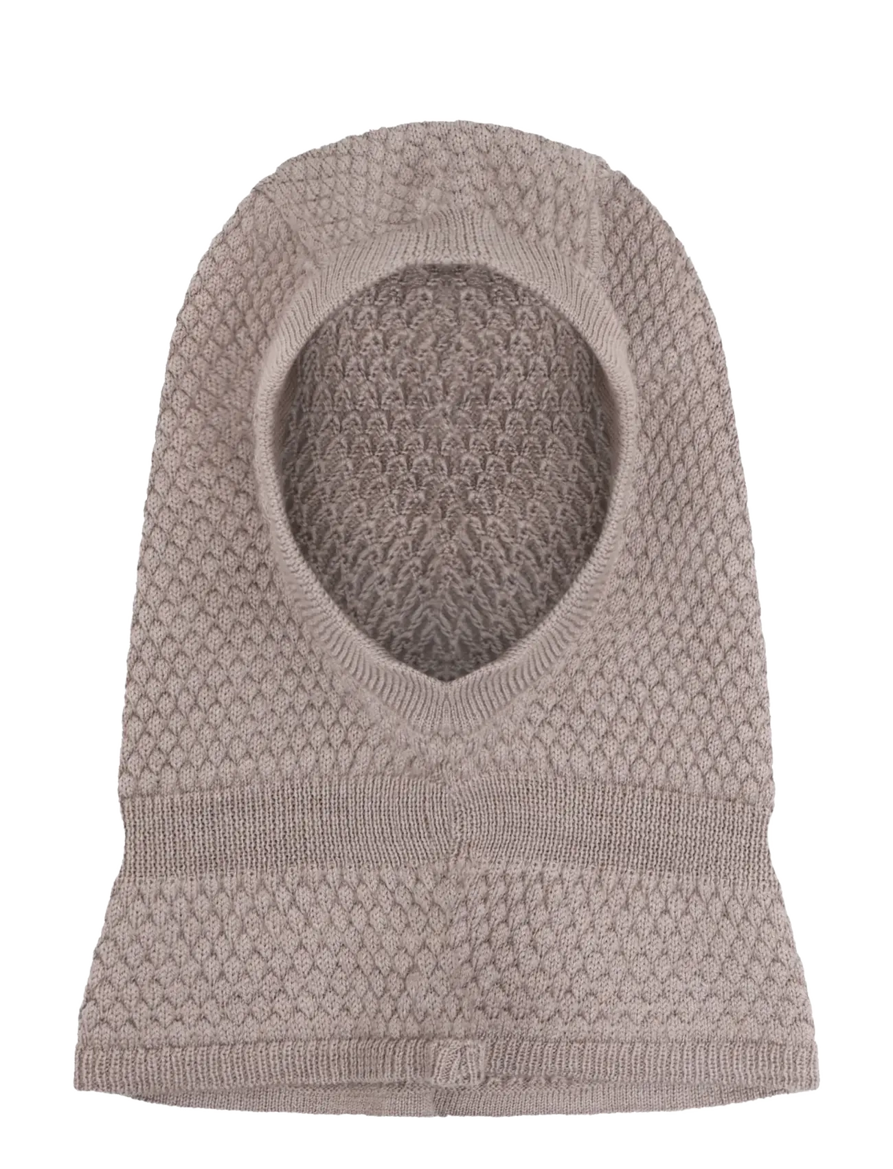 CeLaVi - Balaclava - Knitted - mocha meringue melange - 1