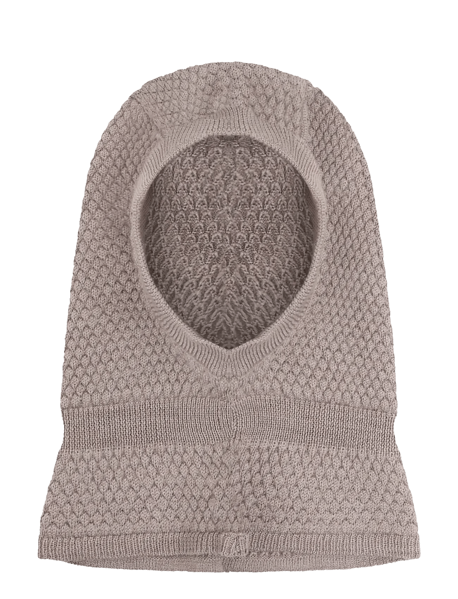 CeLaVi - Balaclava - Knitted - mocha meringue melange - 1