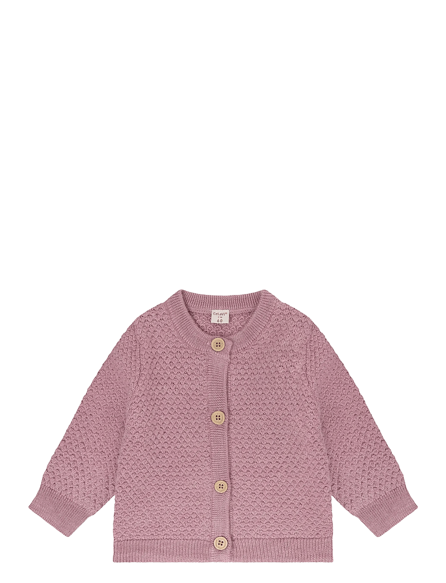 CeLaVi - Cardigan - Knitted - cardigans - lilas melange - 0