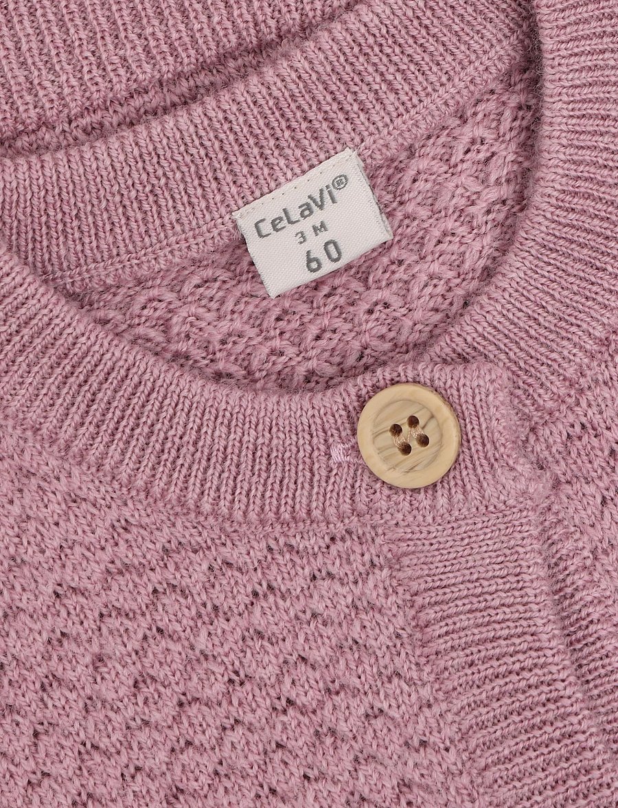 CeLaVi - Cardigan - Knitted - cardigans - lilas melange - 2