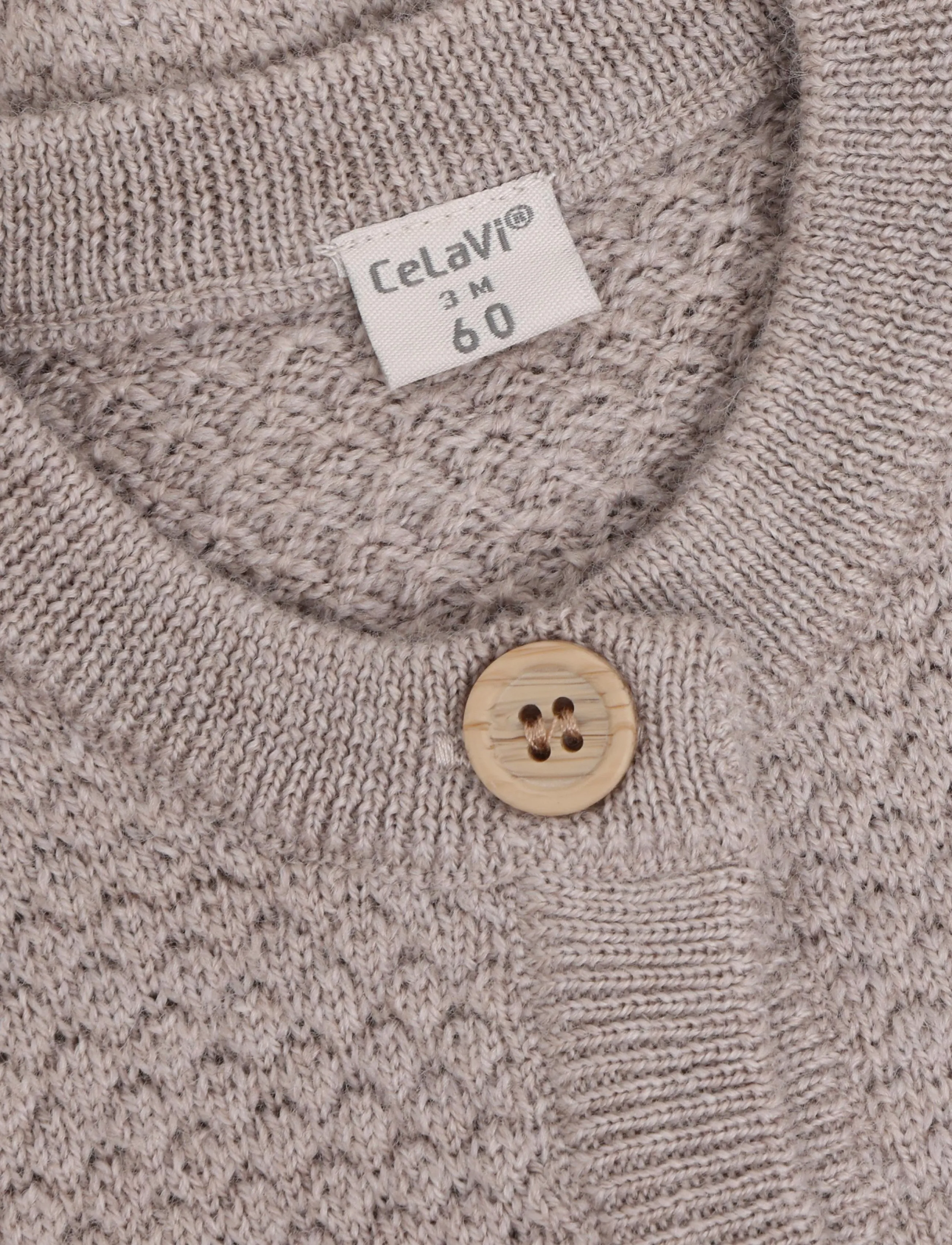 CeLaVi - Cardigan - Knitted - mocha meringue melange - 3