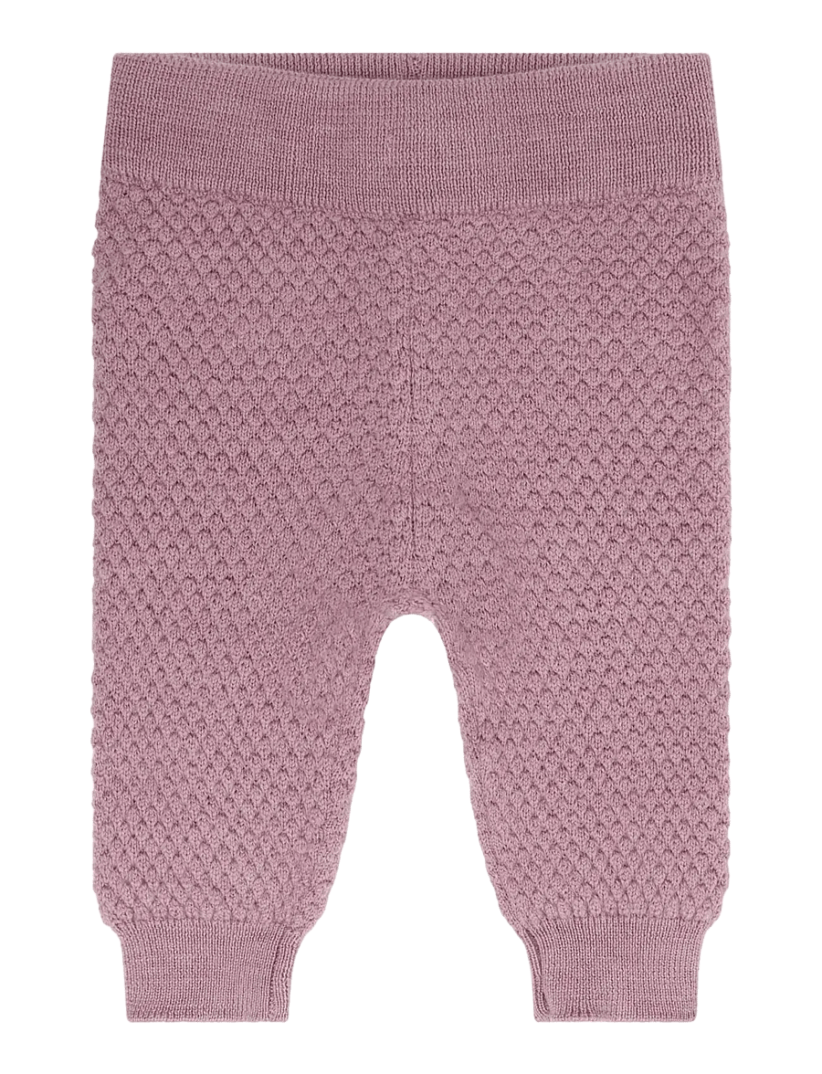 CeLaVi - Leggings - Knitted - base layer baby - lilas melange - 0
