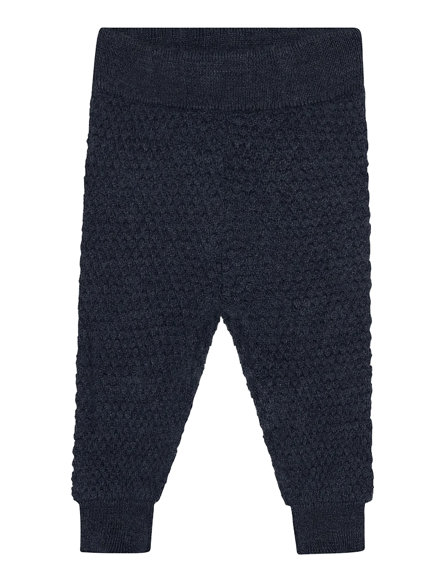 CeLaVi - Leggings - Knitted - base layer baby - ombre blue melange - 1