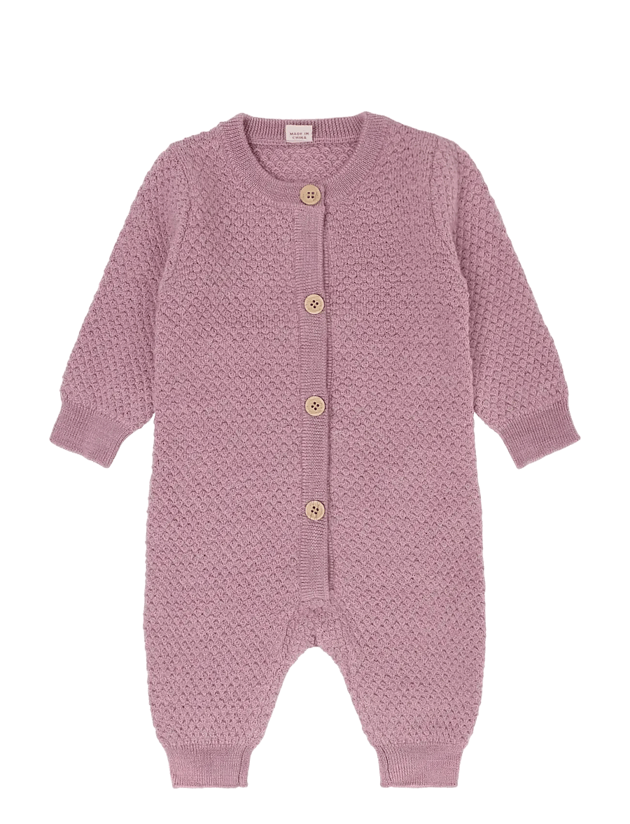 CeLaVi - Jumpsuit - Knitted - funkionsunterwäsche - baby - lilas melange - 1