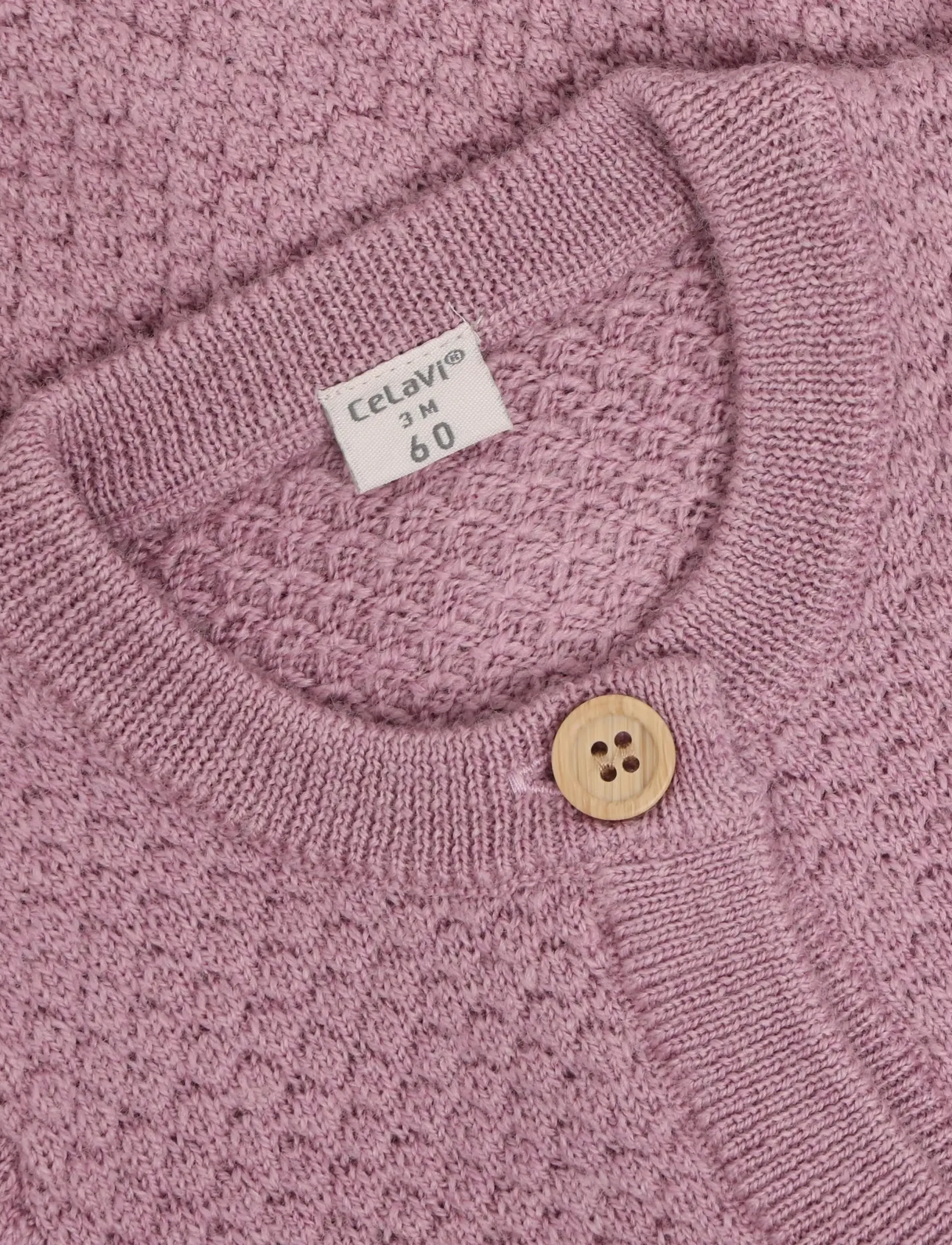 CeLaVi - Jumpsuit - Knitted - funkionsunterwäsche - baby - lilas melange - 3