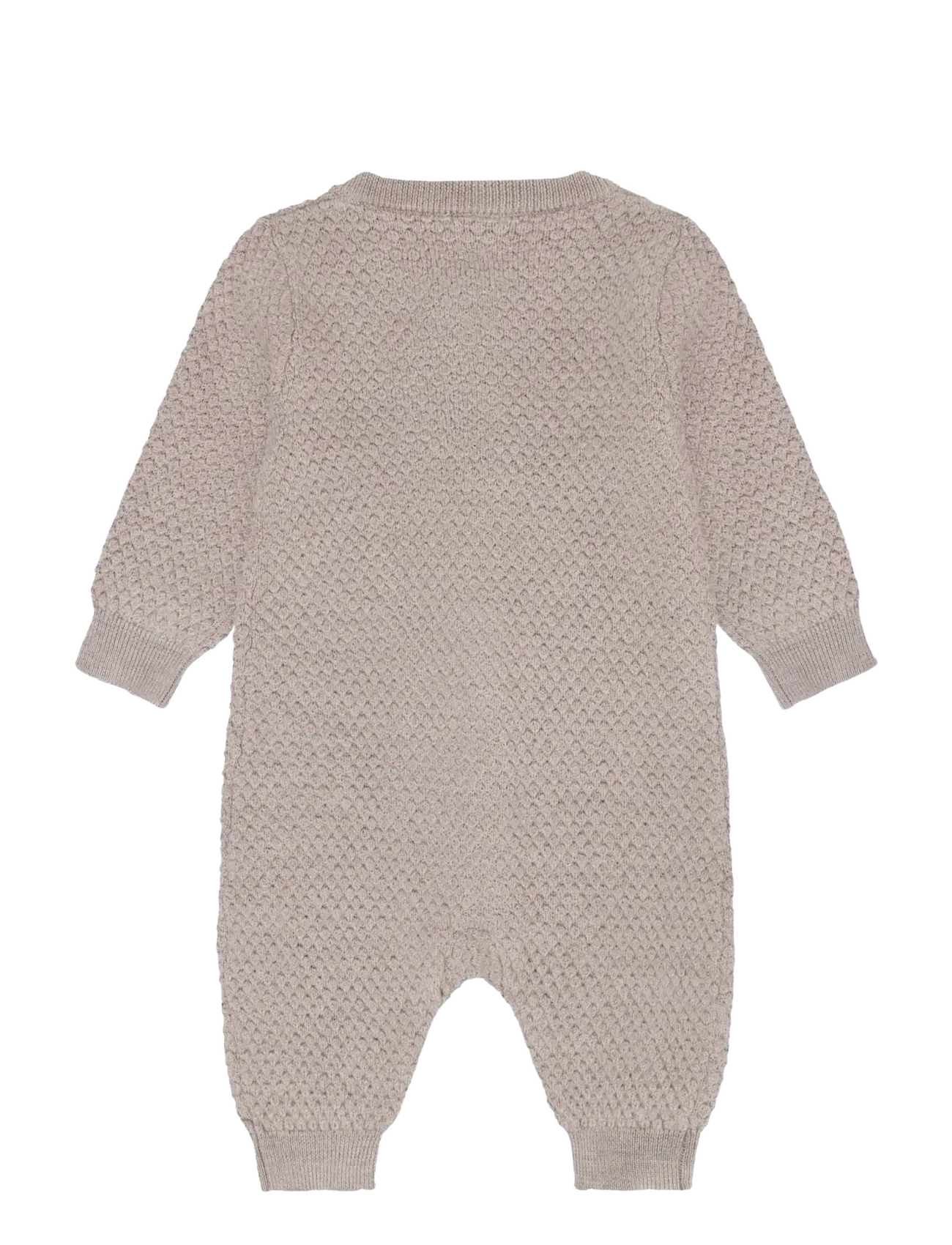 CeLaVi - Jumpsuit - Knitted - base layer baby - mocha meringue melange - 1