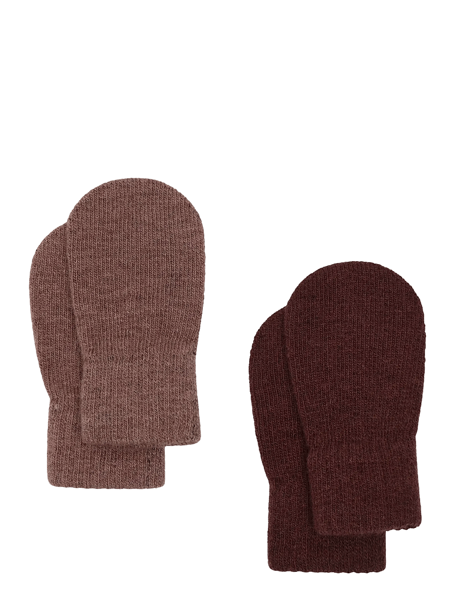 CeLaVi - Magic Baby Mittens 2-PACK - babyvantar - burlwood - 0