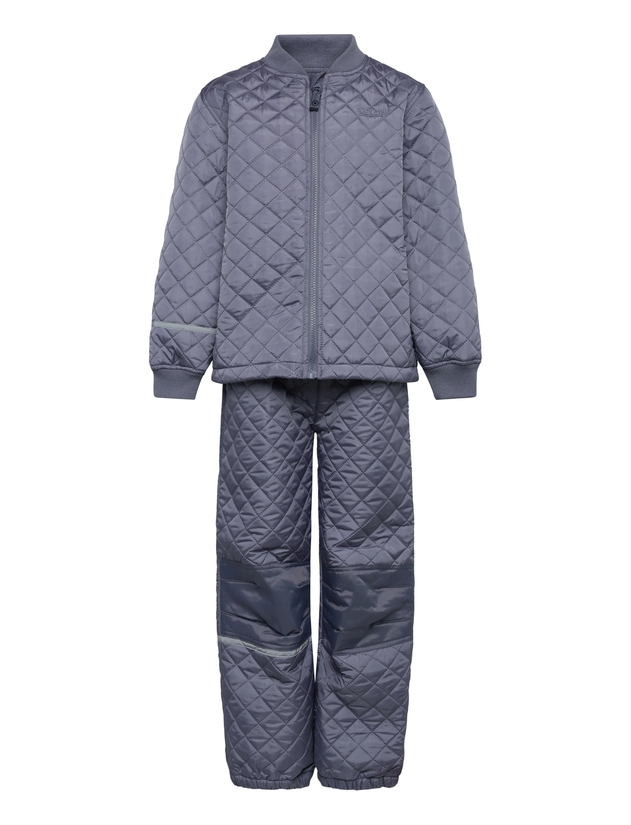 CeLaVi Basic Thermal Set -Solid, 128, Thermo Oberbekleidung, Blau - Sets, Kinder