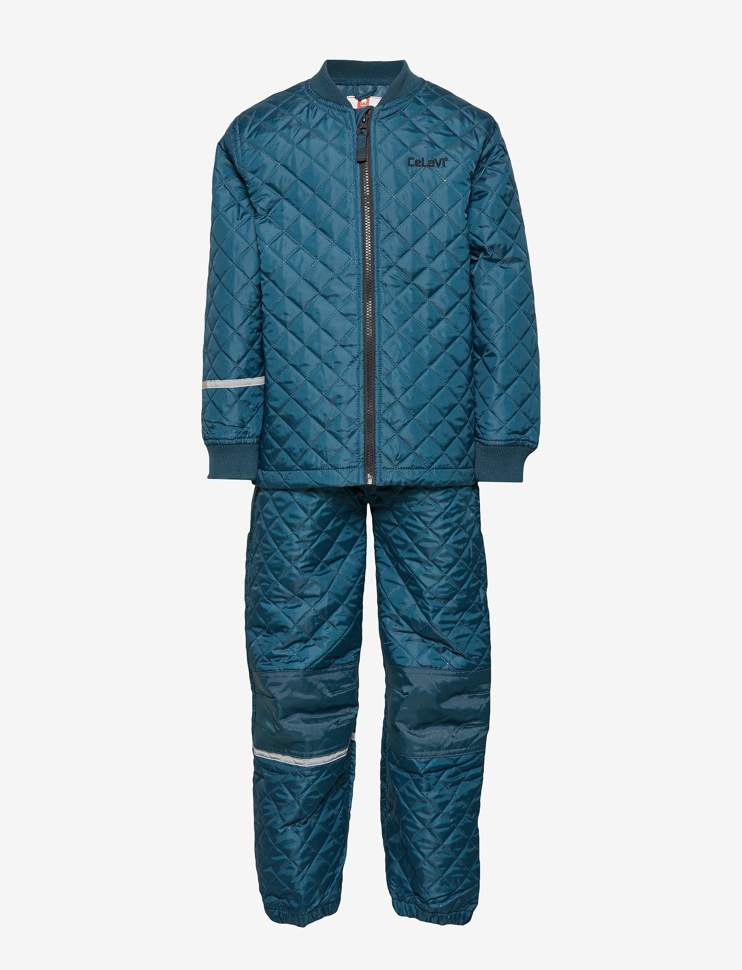 CeLaVi Basic Thermal Set -Solid, 104, Thermo Oberbekleidung, Blau - Sets, Kinder