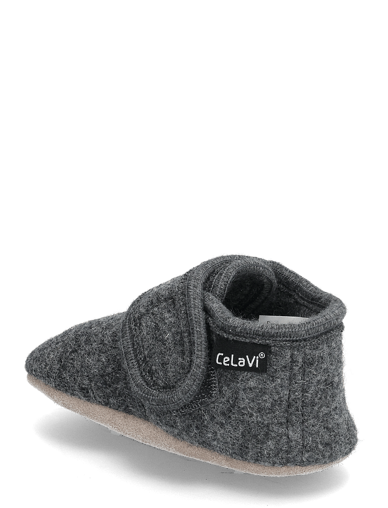 CeLaVi - Baby Wool slippers - hjemmesko - deep stone grey - 2