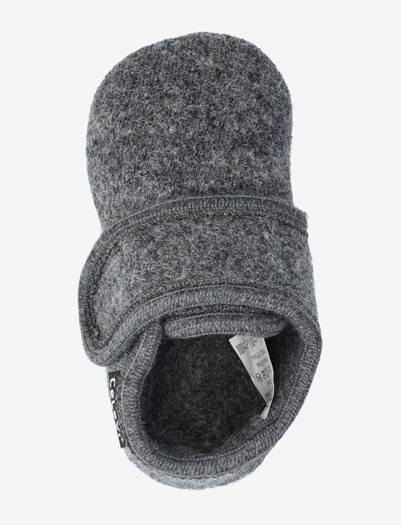 CeLaVi - Baby Wool slippers - hjemmesko - deep stone grey - 3