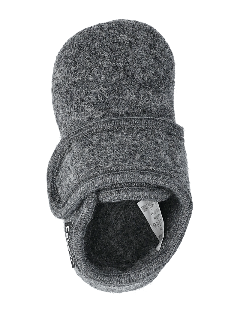CeLaVi - Baby Wool slippers - hjemmesko - deep stone grey - 3