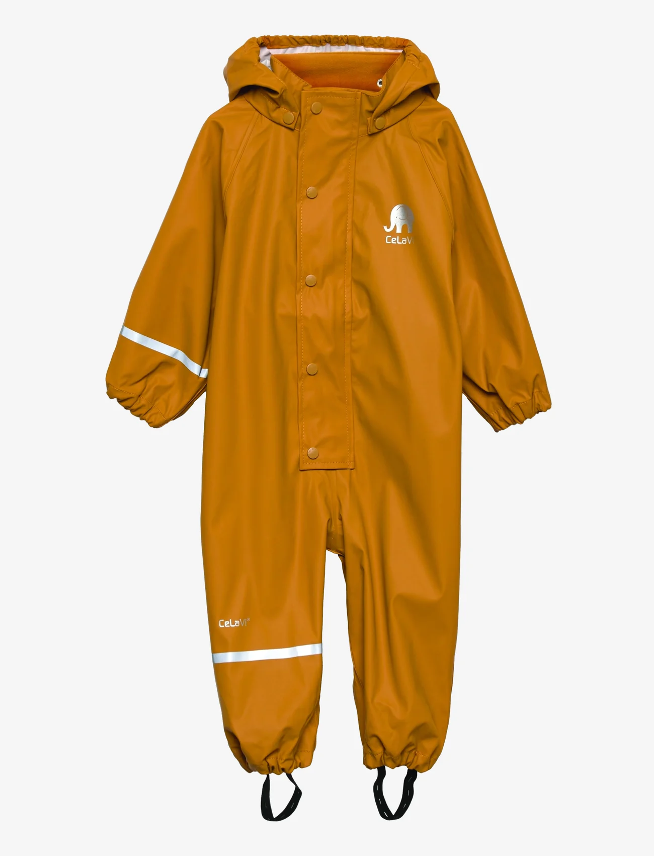 CeLaVi - Rainwear suit -Solid PU - lietus valkā kombinezoni - buckthorn brown - 0