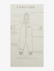 CeLaVi - Rainwear suit -Solid PU - lietus valkā kombinezoni - burlwood - 2