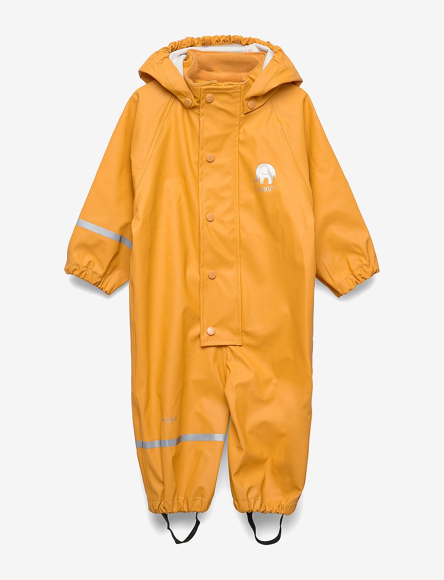 CeLaVi - Rainwear suit -Solid PU - vihmakombed - mineral yellow - 0