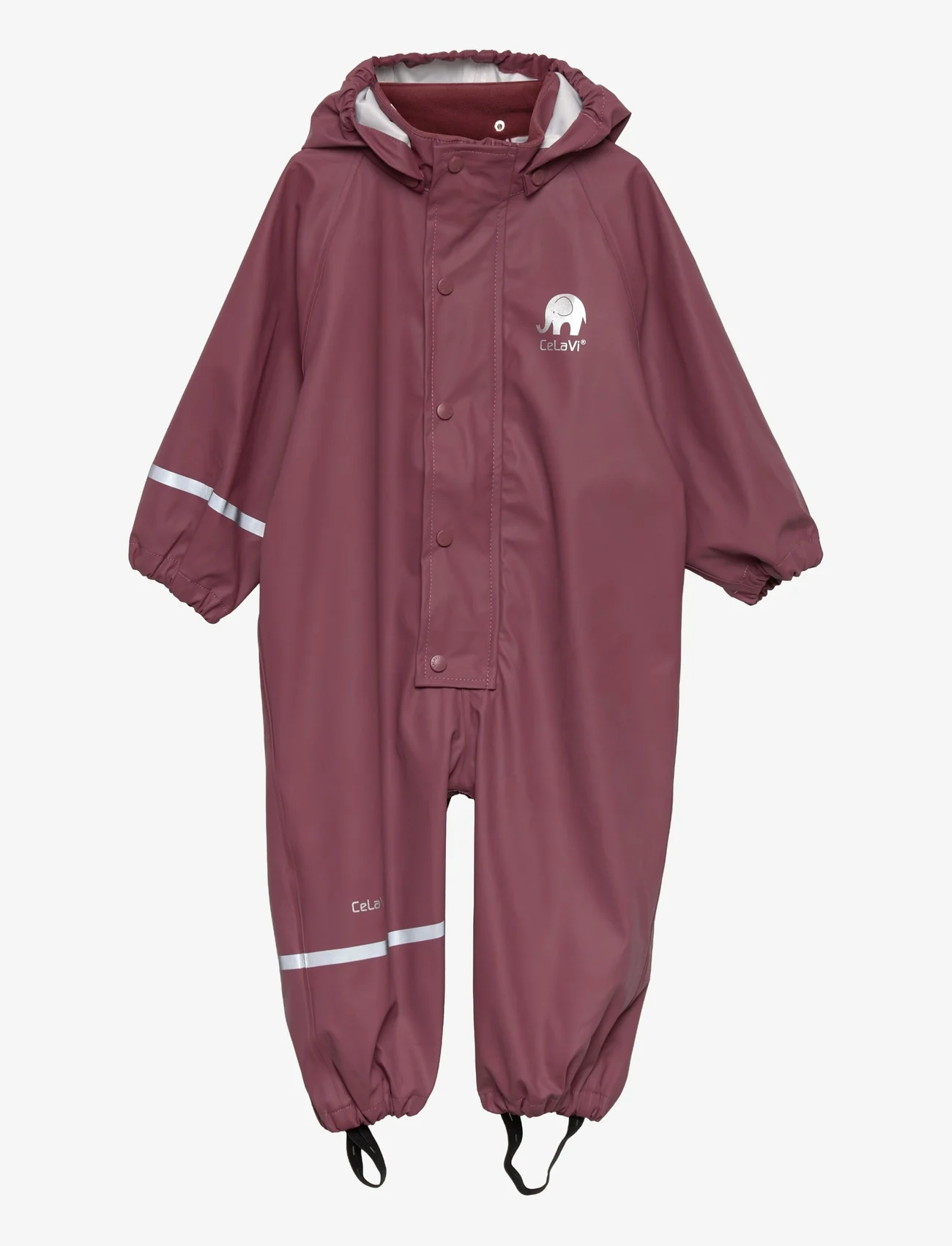 CeLaVi - Rainwear suit -Solid PU - lietus valkā kombinezoni - rose brown - 0