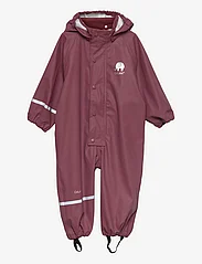 CeLaVi - Rainwear suit -Solid PU - lietus valkā kombinezoni - rose brown - 0