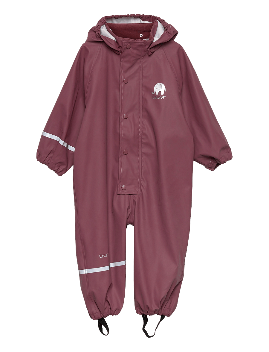 CeLaVi - Rainwear suit -Solid PU - vihmakombed - rose brown - 0