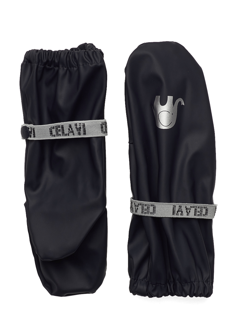 CeLaVi - PU-mittens w/o padding - vihmakindad - dark navy - 0