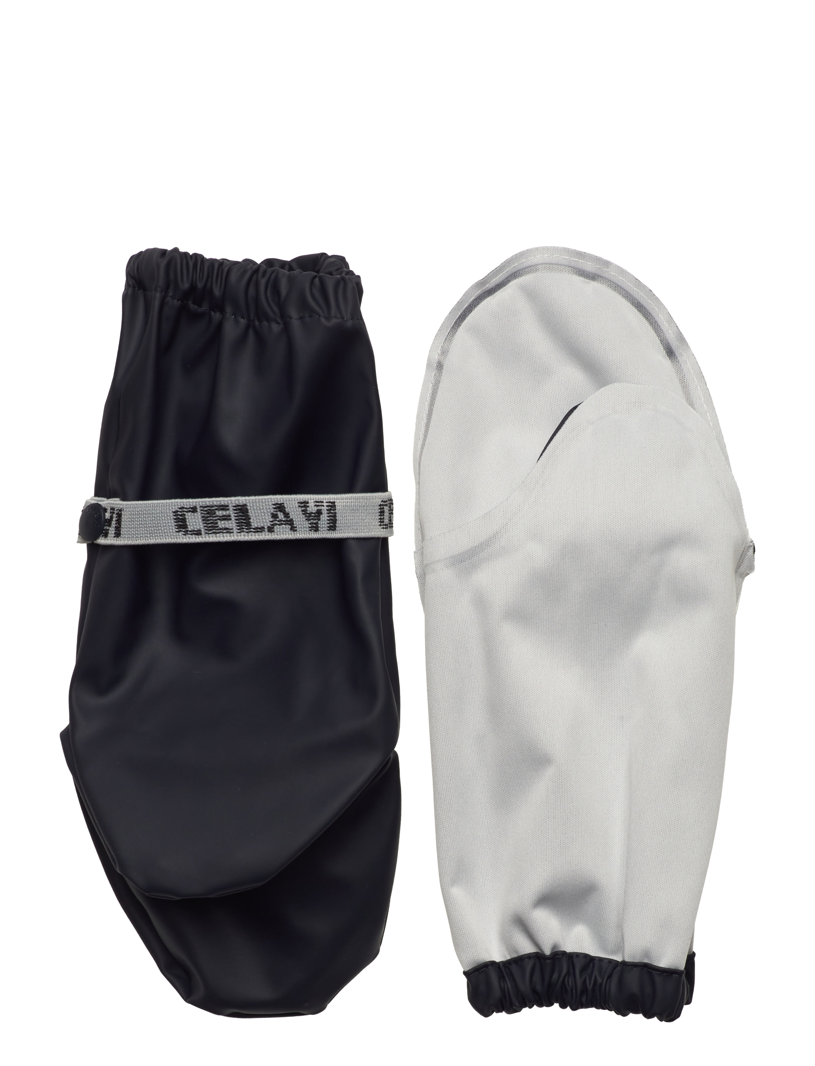 CeLaVi - PU-mittens w/o padding - regnhandsker - dark navy - 1