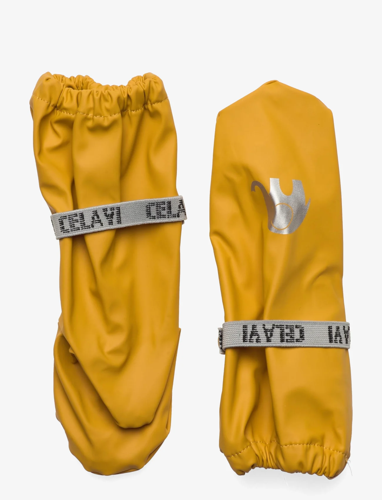 CeLaVi - PU-mittens w/o padding - najniższe ceny - mineral yellow - 0