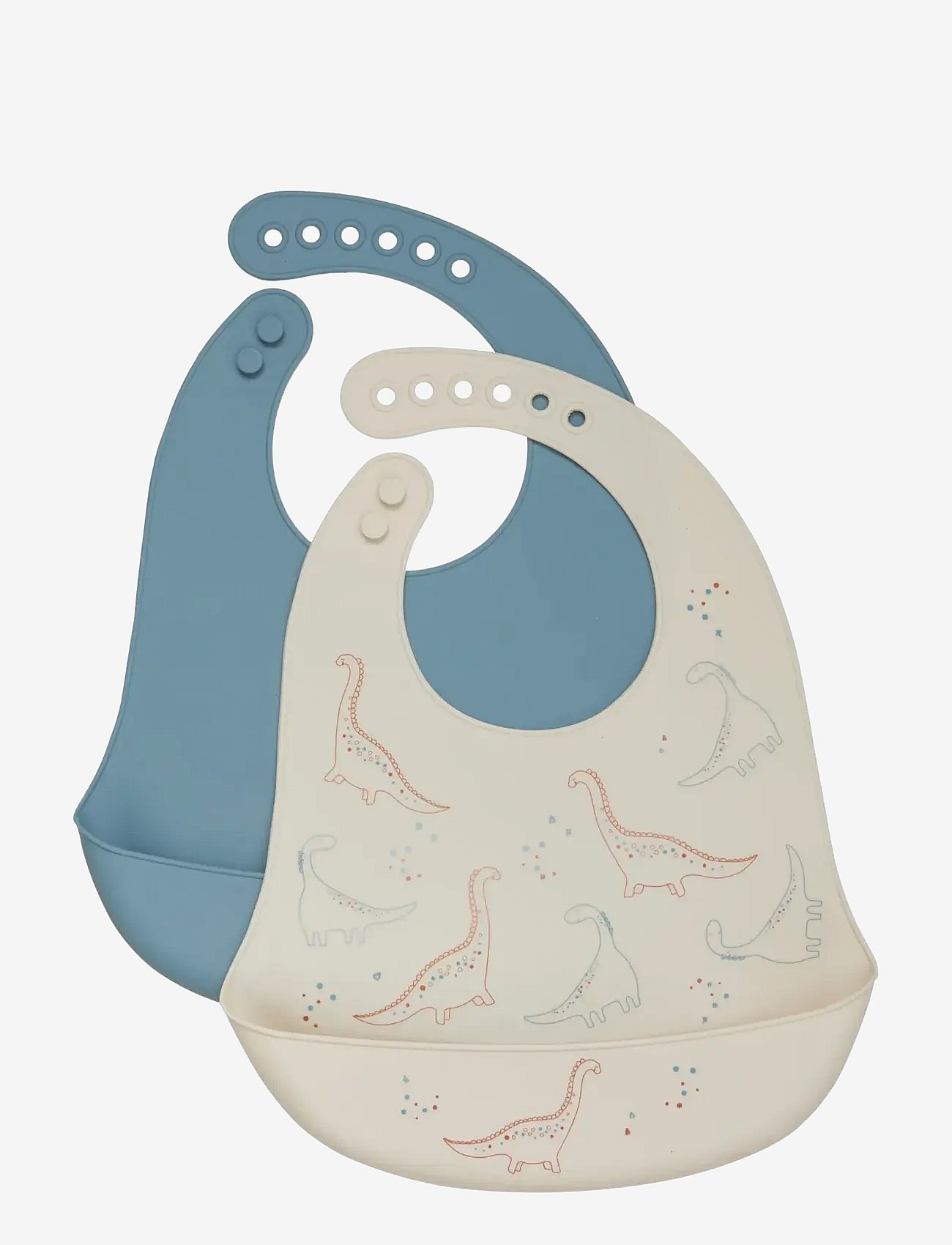 CeLaVi Silicon Bib (2-Pack) - Blue - ONE SIZE