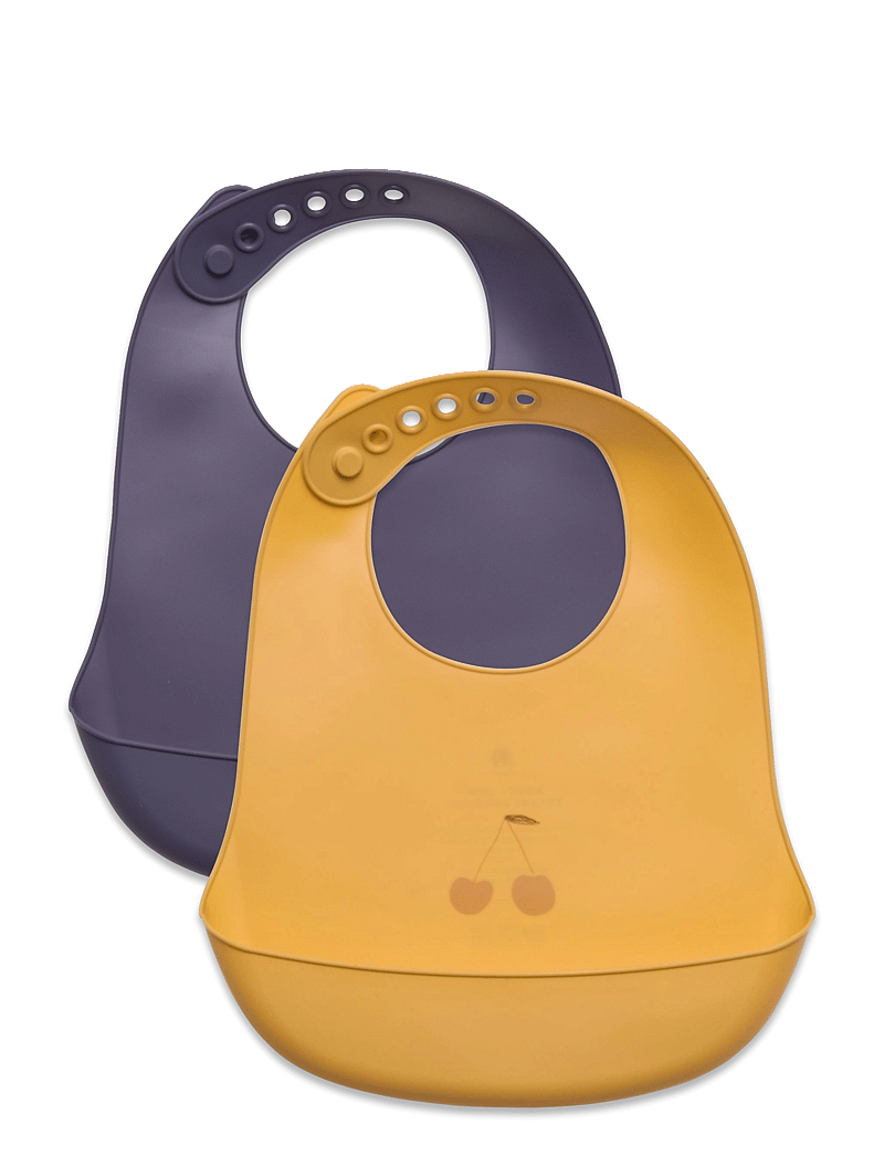 CeLaVi - Silicon Bib (2-pack) - die niedrigsten preise - blue granite - 0