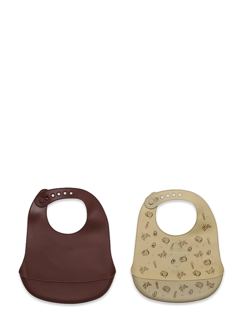 CeLaVi - Silicon Bib (2-pack) - laveste priser - rocky road - 0