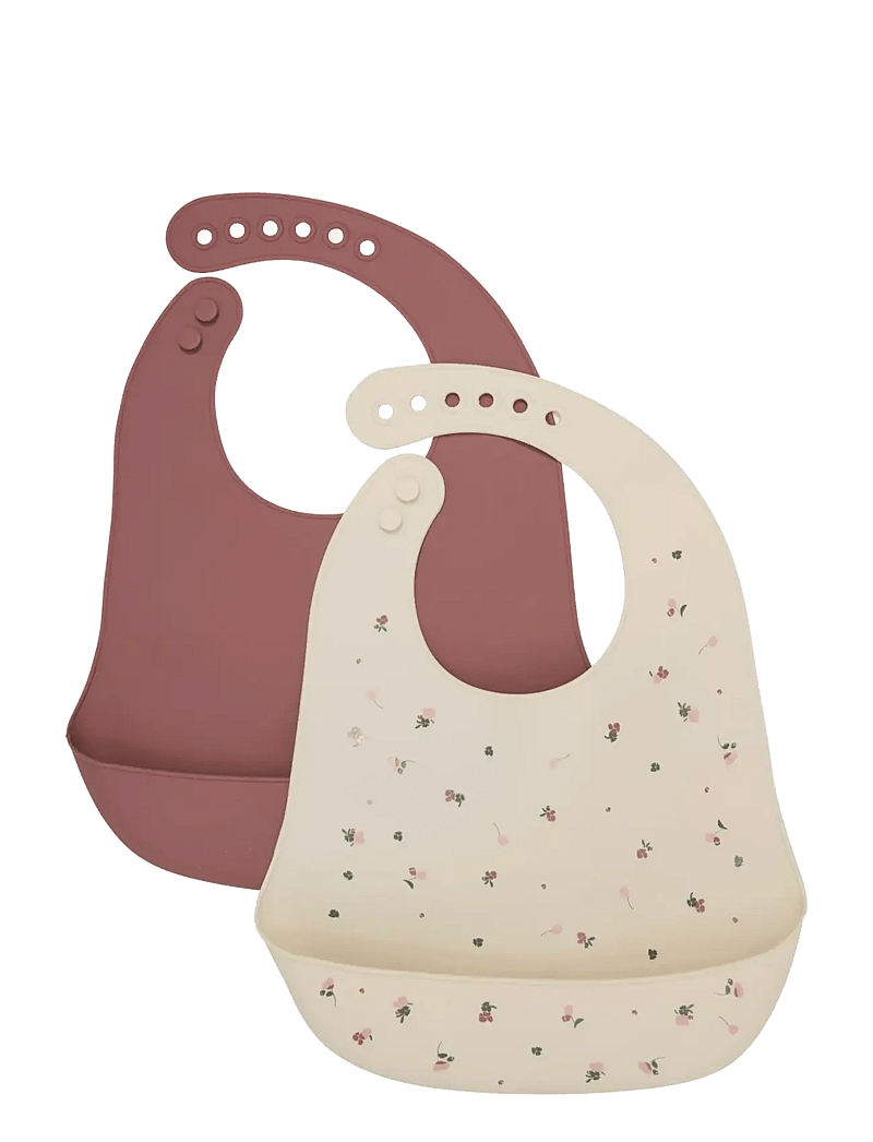 CeLaVi - Silicon Bib (2-pack) - bavoirs sans manches - rose brown - 0