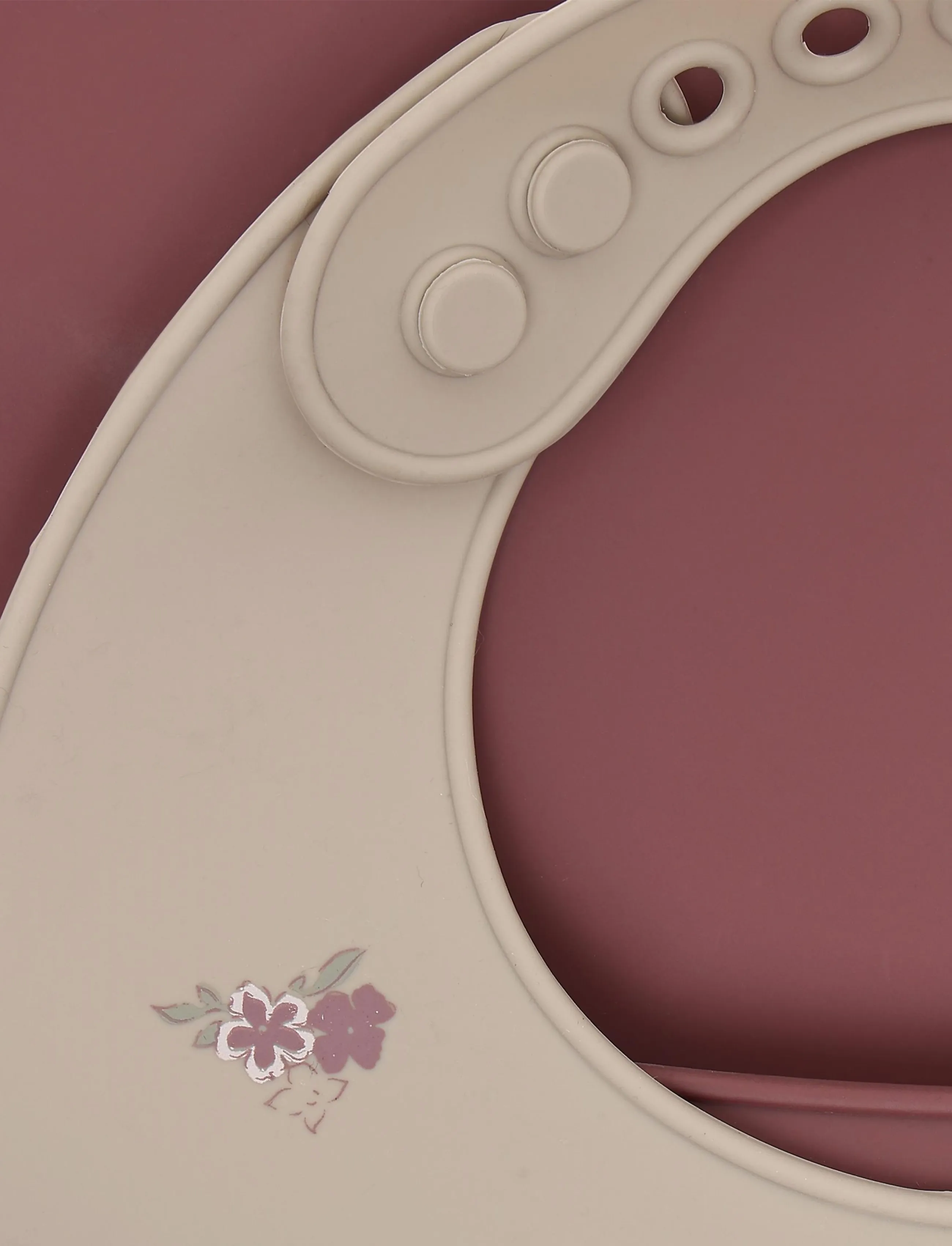 CeLaVi - Silicon Bib (2-pack) - Ärmellose lätzchen - rose taupe - 3