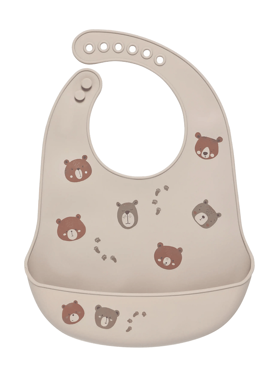 CeLaVi - Silicon Bib (2-pack) - Ärmellose lätzchen - silver lining - 1