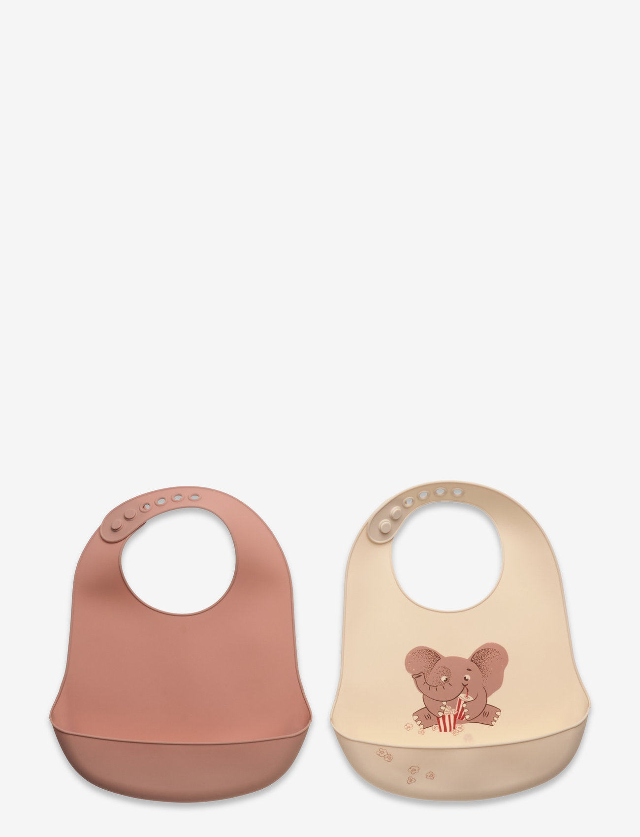 CeLaVi - Silicon Bib (2-pack) - madalaimad hinnad - warm taupe - 0