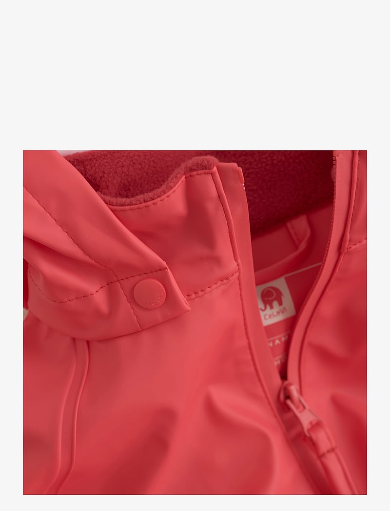 CeLaVi - Basic rainwear set -Recycle PU - vihmakomplektid - cayenne - 4