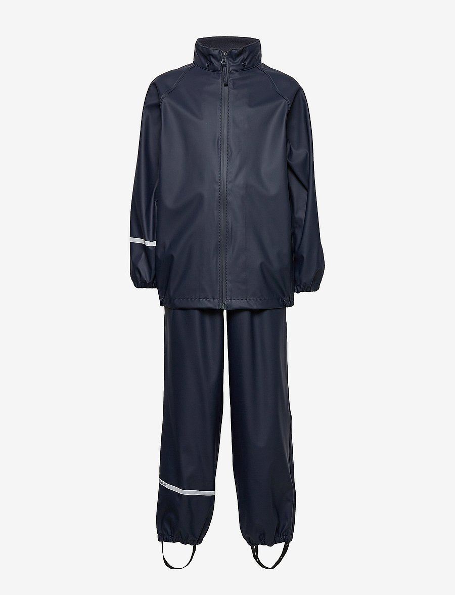 CeLaVi - Basic rainwear set -PU - regensets - dark navy - 1