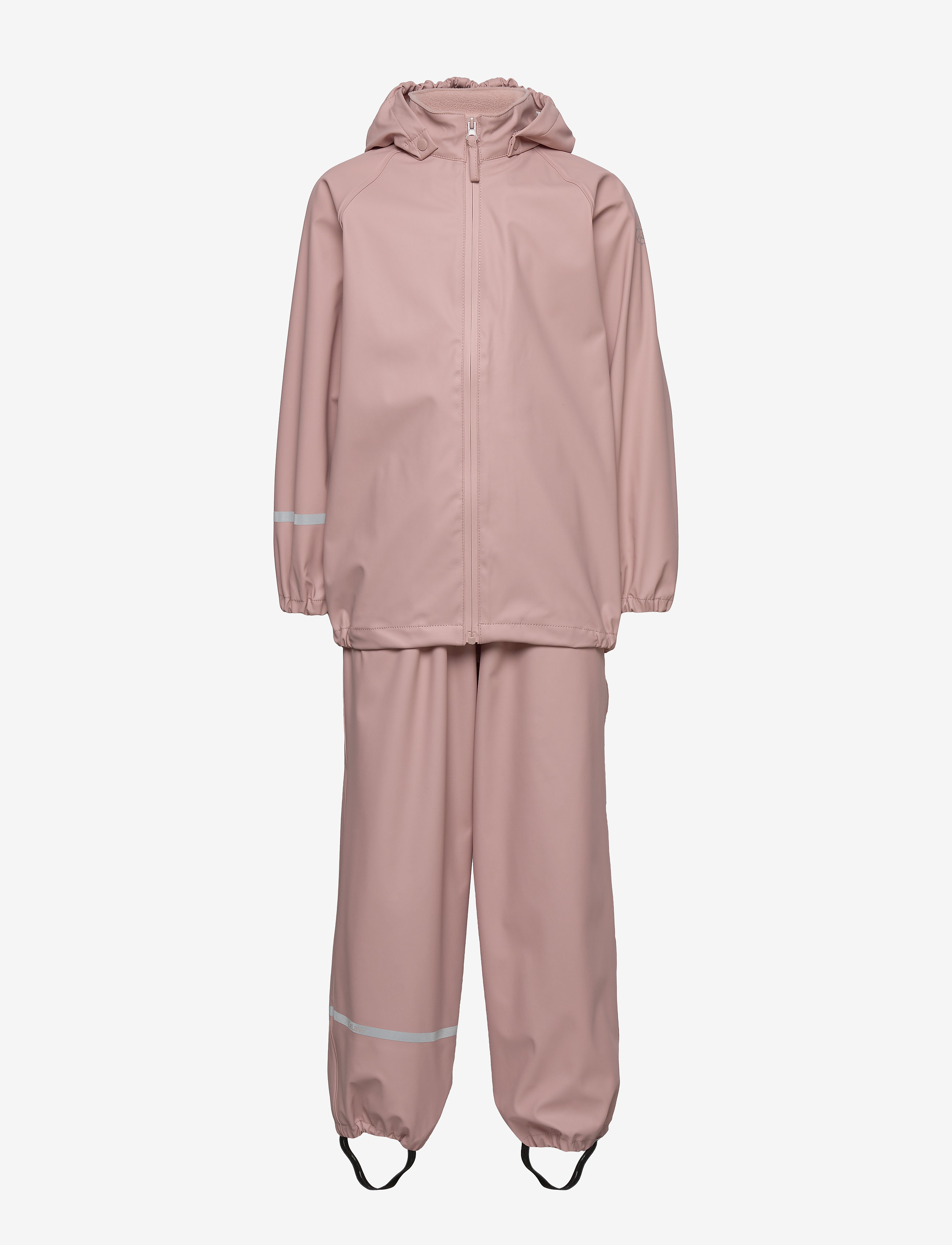 CeLaVi Basic Rainwear Set -Recycle Pu, 110, Rainwear, Rosa - Sets, Kinder