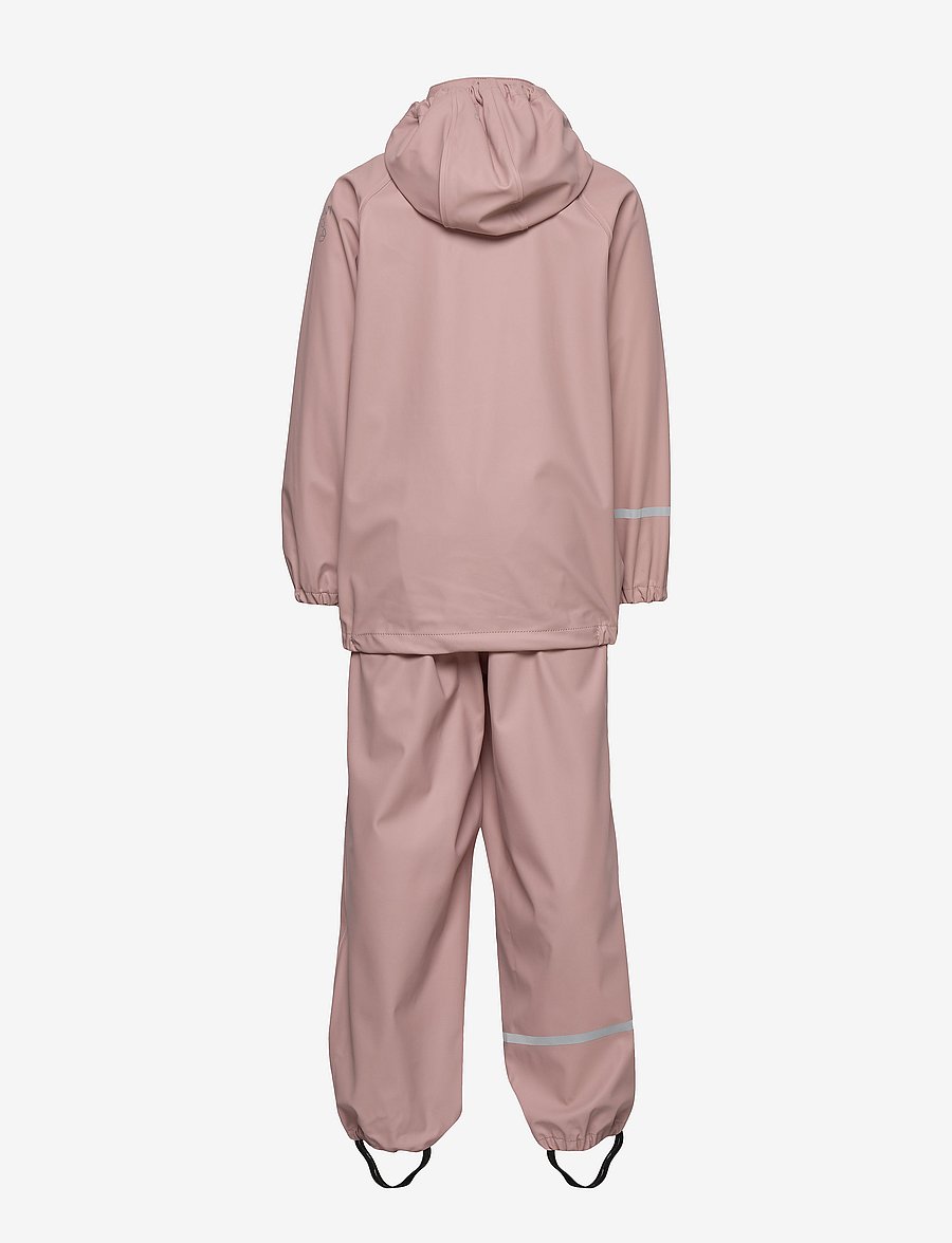 CeLaVi - Basic rainwear set -Recycle PU - regensets - misty rose - 1