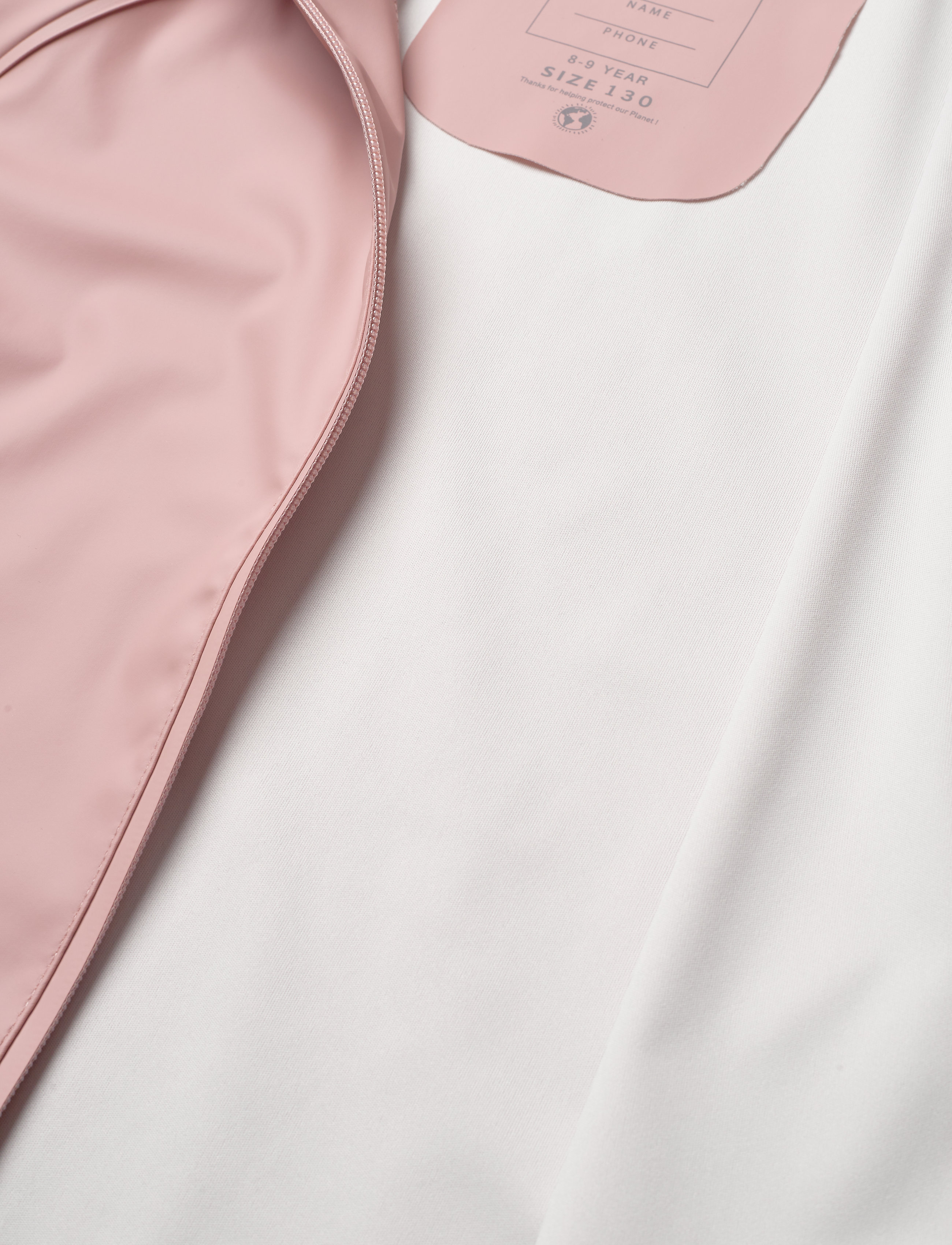 CeLaVi - Basic rainwear set -Recycle PU - regensets - misty rose - 5