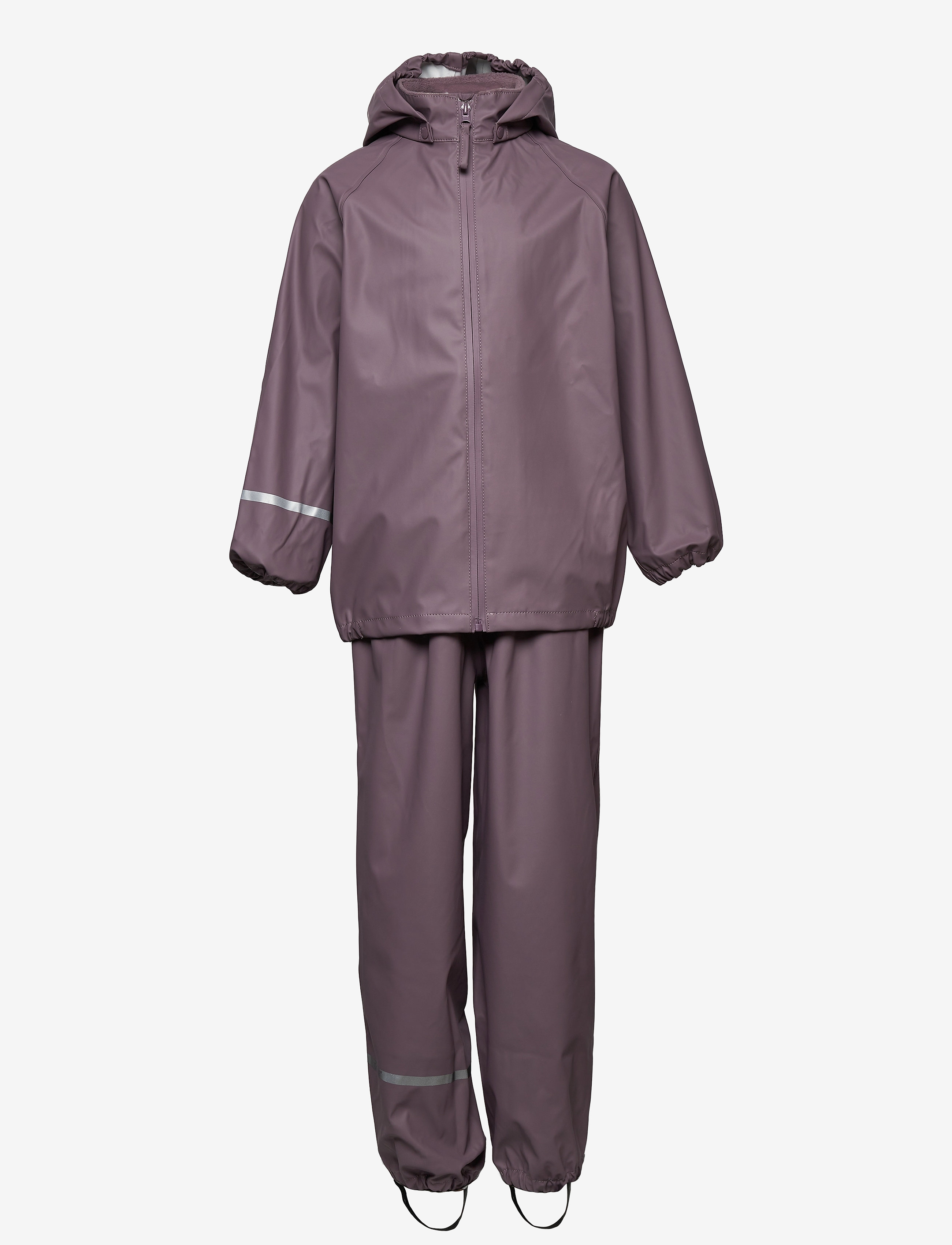 CeLaVi Basic Rainwear Set -Recycle Pu, 110, Rainwear, Lila - Sets, Kinder