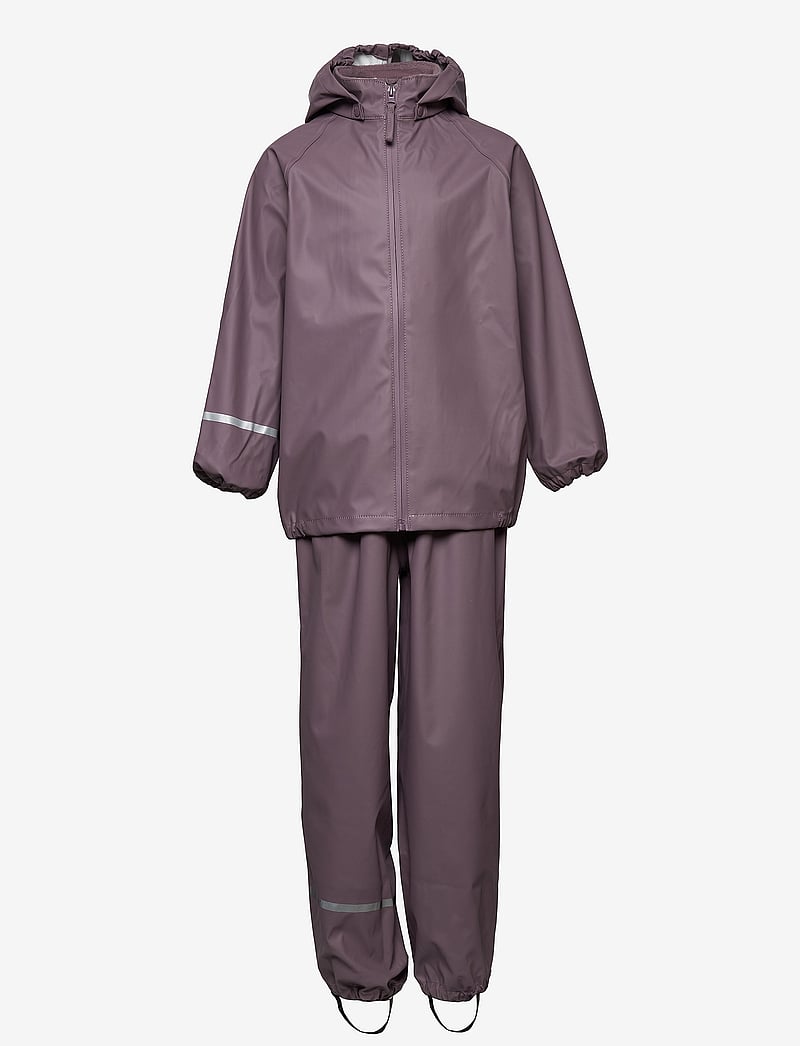 CeLaVi - Basic rainwear set -Recycle PU - rain sets - moonscape - 0