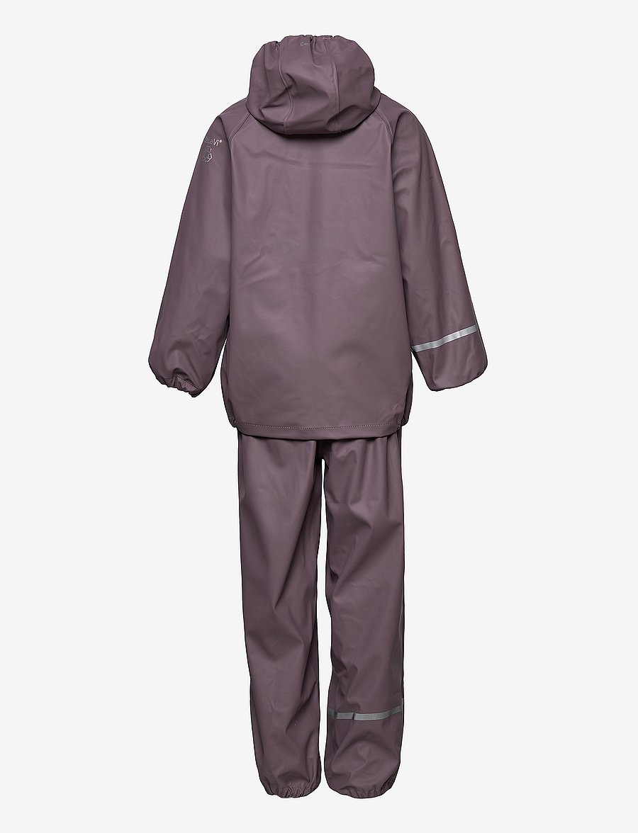 CeLaVi - Basic rainwear set -Recycle PU - regensets - moonscape - 1
