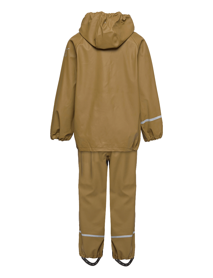 CeLaVi - Basic rainwear set -Recycle PU - regnställ - nutria - 1