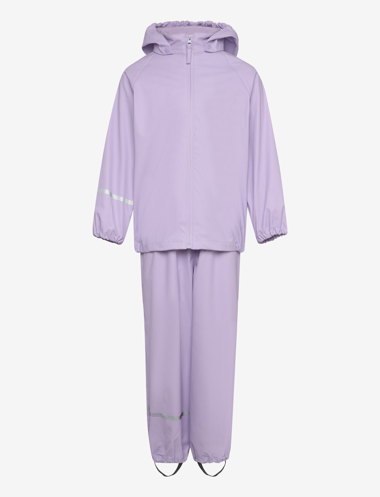 CeLaVi - Basic rainwear set -Recycle PU - regensets - purple rose - 0