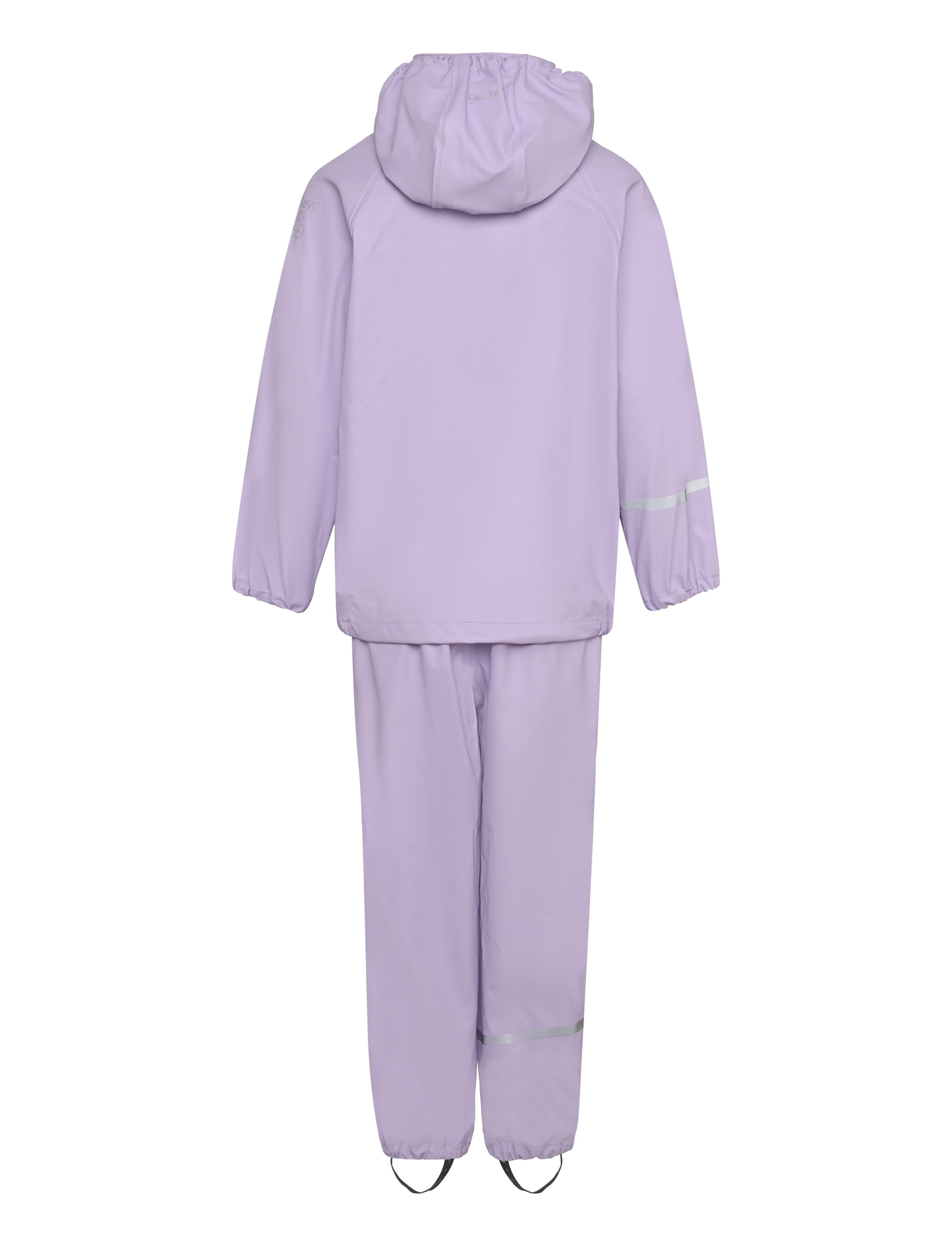 CeLaVi - Basic rainwear set -PU - outerwear - purple rose - 1