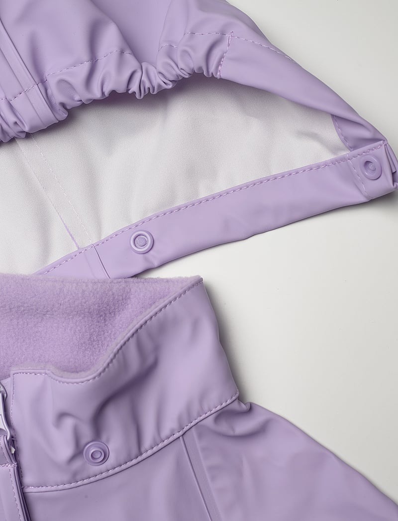 CeLaVi - Basic rainwear set -Recycle PU - regensets - purple rose - 5