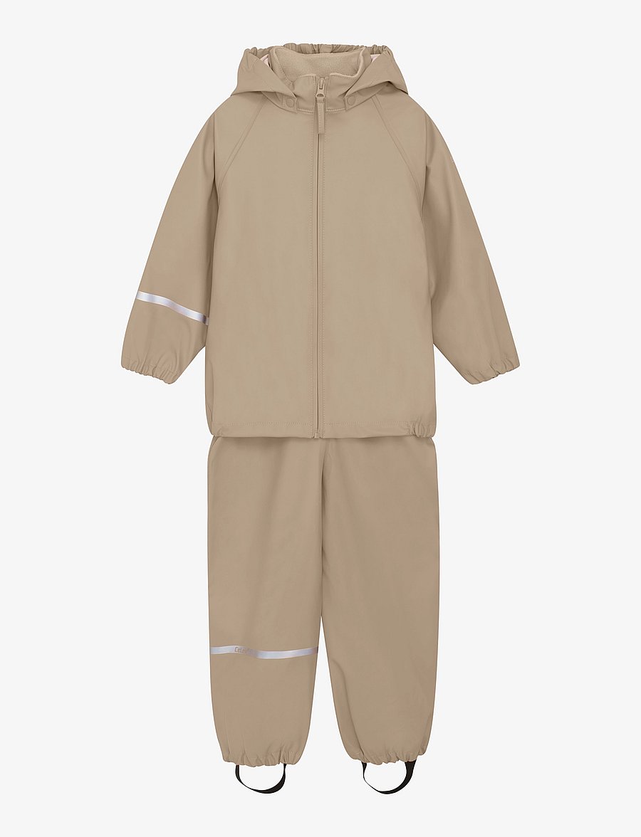CeLaVi - Basic rainwear set -PU - jacken & mäntel - white pepper - 1