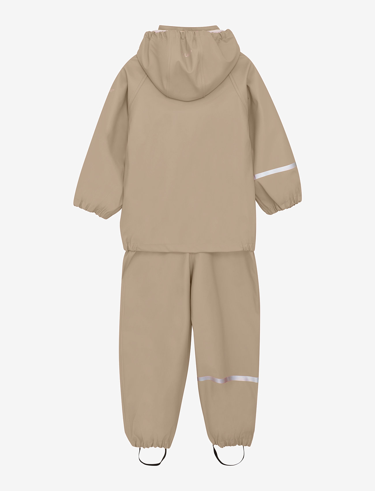 CeLaVi - Basic rainwear set -Recycle PU - regnställ - white pepper - 1
