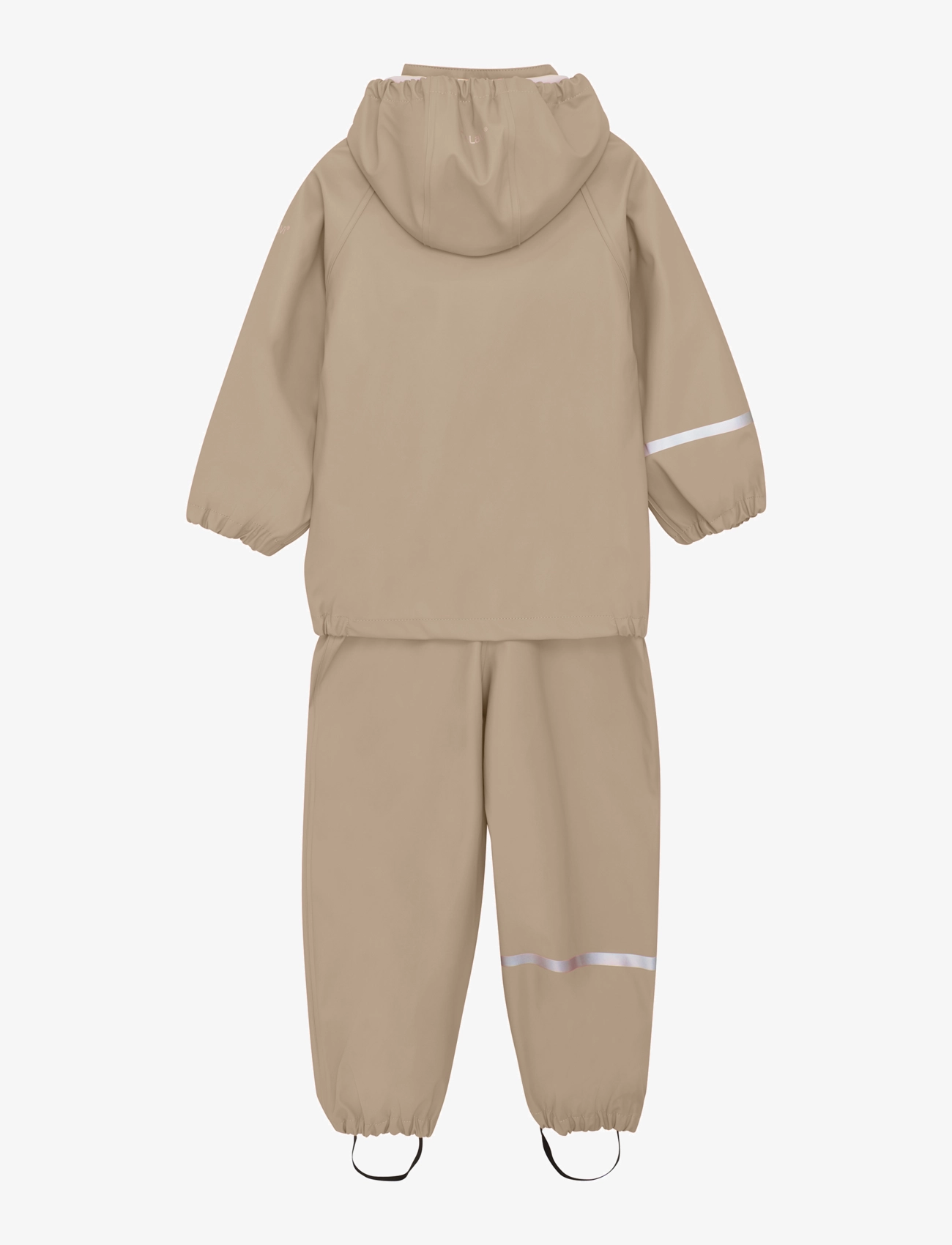 CeLaVi - Basic rainwear set -Recycle PU - rain sets - white pepper - 2