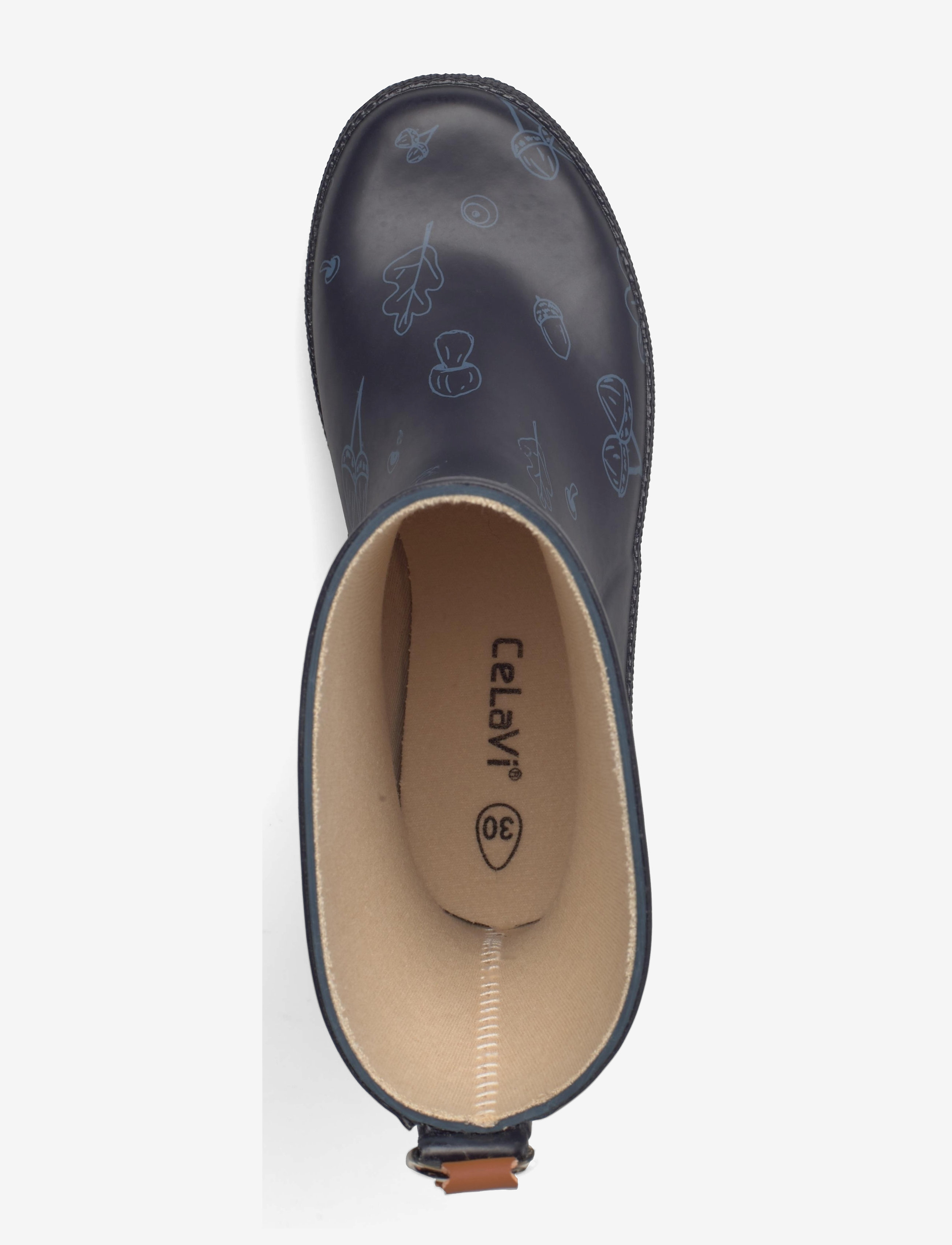 CeLaVi - Basic Wellies w. AOP - gumowce nieocieplane - dark navy - 3