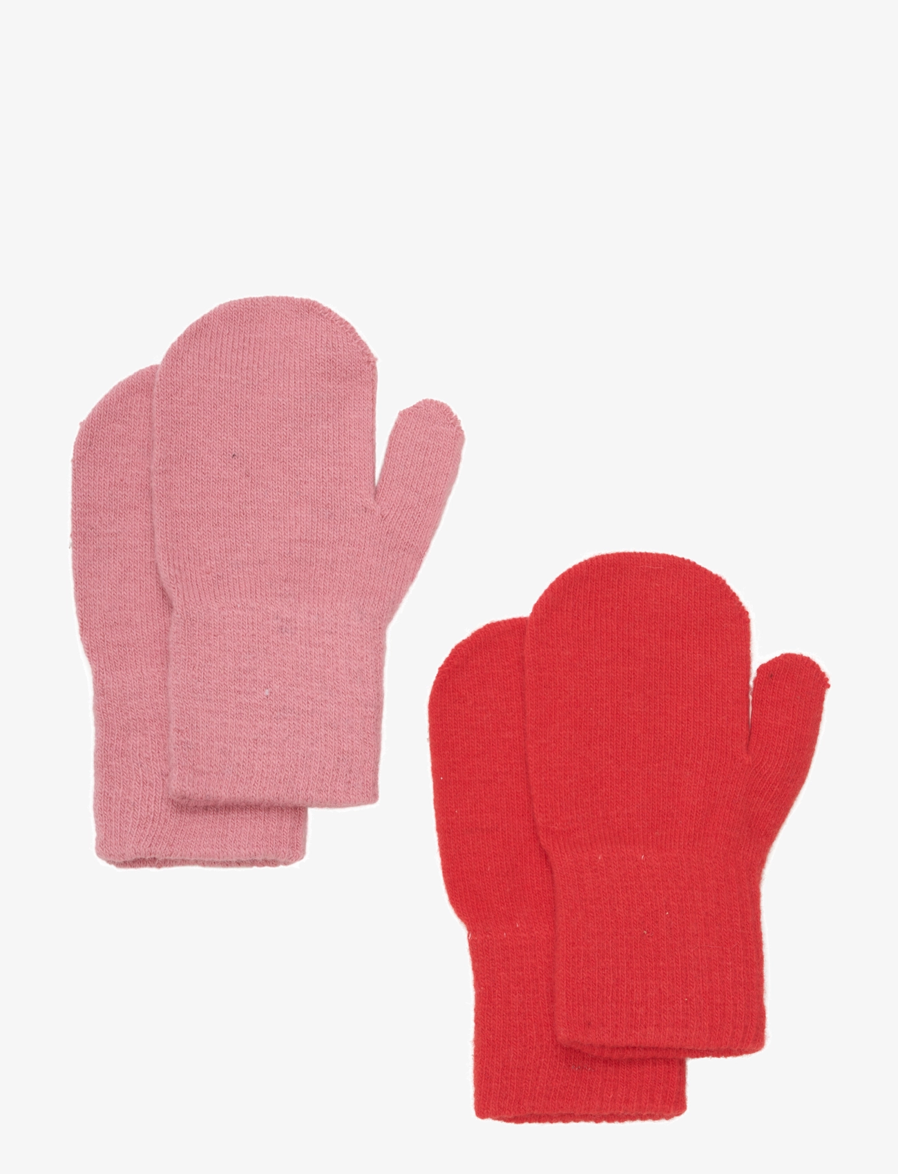 CeLaVi Magic Mittens 2-Pack, 1-2Y, Red, Handsker Og Vanter > Vanter, Børn