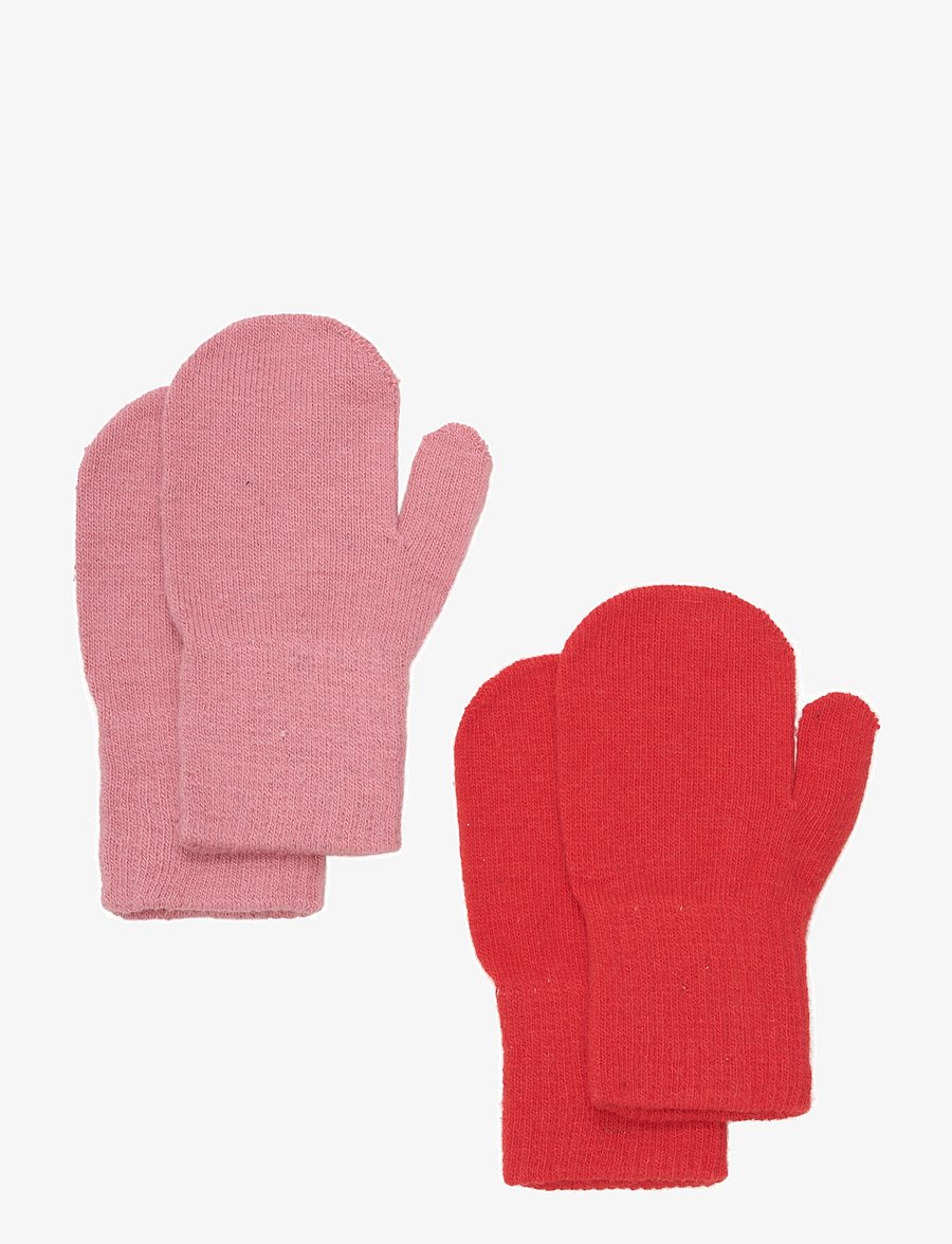 CeLaVi - Magic Mittens 2-pack - handschuhe - cayenne - 0